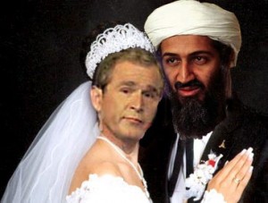 Osama weds Bush